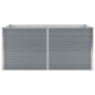 vidaXL Hochbeet 160 x 80 x 45 cm Verzinkter Stahl Grau vidaXL Hochbeet 160 x 80 x 45 cm Verzinkter Stahl Grau