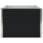 vidaXL Hochbeet 160 x 80 x 45 cm Verzinkter Stahl Anthrazit vidaXL Hochbeet 160 x 80 x 45 cm Verzinkter Stahl Anthrazit