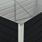 vidaXL Hochbeet 160 x 80 x 45 cm Verzinkter Stahl Anthrazit vidaXL Hochbeet 160 x 80 x 45 cm Verzinkter Stahl Anthrazit