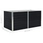 vidaXL Hochbeet 160 x 80 x 45 cm Verzinkter Stahl Anthrazit vidaXL Hochbeet 160 x 80 x 45 cm Verzinkter Stahl Anthrazit