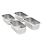 vidaXL Gastronormbehälter 8 Stk. GN 1/3 100 mm Edelstahl vidaXL Gastronormbehälter 8 Stk. GN 1/3 100 mm Edelstahl