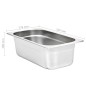 vidaXL Gastronormbehälter 8 Stk. GN 1/3 100 mm Edelstahl vidaXL Gastronormbehälter 8 Stk. GN 1/3 100 mm Edelstahl