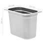 vidaXL Gastronormbehälter 4 Stk. GN 1/4 200 mm Edelstahl vidaXL Gastronormbehälter 4 Stk. GN 1/4 200 mm Edelstahl