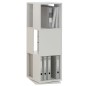 FMD Drehbarer Aktenschrank Offene Fächer 34×34×108 cm Weiß FMD Drehbarer Aktenschrank Offene Fächer 34×34×108 cm Weiß