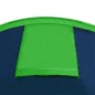 vidaXL Campingzelt 4 Personen Marineblau/Grün vidaXL Campingzelt 4 Personen Marineblau/Grün