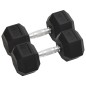 vidaXL Kurzhanteln 2 Stk. 25 kg Gusseisen vidaXL Kurzhanteln 2 Stk. 25 kg Gusseisen