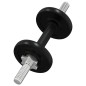 vidaXL Langhantel und Kurzhantel Set 30 kg Gusseisen vidaXL Langhantel und Kurzhantel Set 30 kg Gusseisen