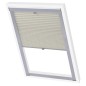 vidaXL Plissee Cremeweiß SK06 vidaXL Plissee Cremeweiß SK06
