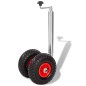 vidaXL Anhänger Stützrad mit 2 Luftreifen 200 kg vidaXL Anhänger Stützrad mit 2 Luftreifen 200 kg