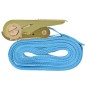vidaXL Ratschen-Spanngurte 4 Stk. 0,8 Tonnen 6m×25mm Blau vidaXL Ratschen-Spanngurte 4 Stk. 0,8 Tonnen 6m×25mm Blau