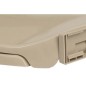 vidaXL Toilettensitz mit Absenkautomatik Beige Oval vidaXL Toilettensitz mit Absenkautomatik Beige Oval