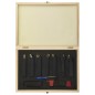 vidaXL 12-tlg. Drehmeißel-Set mit Wendeplatten 16x16 mm 100 mm vidaXL 12-tlg. Drehmeißel-Set mit Wendeplatten 16x16 mm 100 mm