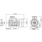 vidaXL 3-Phasen-Elektromotor Aluminium 3 kW 4 PS 2-Polig 2840 U/min vidaXL 3-Phasen-Elektromotor Aluminium 3 kW 4 PS 2-Polig 2840 U/min