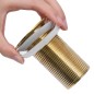 vidaXL Ablaufgarnitur ohne Überlauf Golden 6,4x6,4x9,1 cm vidaXL Ablaufgarnitur ohne Überlauf Golden 6,4x6,4x9,1 cm