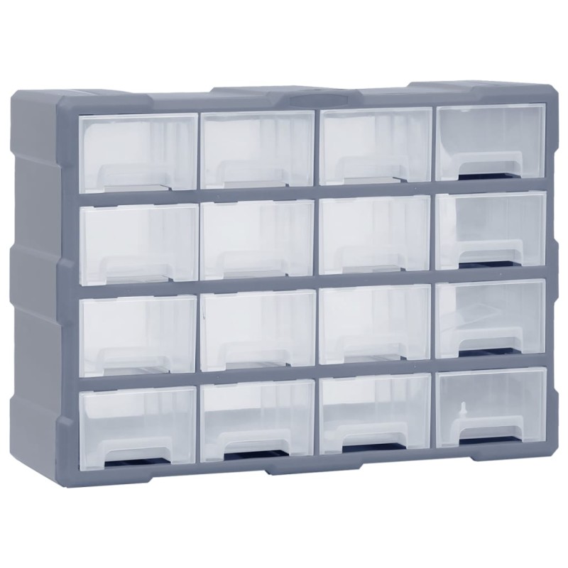 vidaXL Multi-Schubladen-Organizer 16 Schubladen 52x16x37 cm vidaXL Multi-Schubladen-Organizer 16 Schubladen 52x16x37 cm