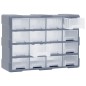 vidaXL Multi-Schubladen-Organizer 16 Schubladen 52x16x37 cm vidaXL Multi-Schubladen-Organizer 16 Schubladen 52x16x37 cm
