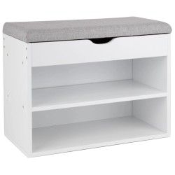 HI Schuhbank mit Bankauflage 60×30×45 cm