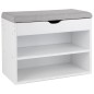 HI Schuhbank mit Bankauflage 60×30×45 cm HI Schuhbank mit Bankauflage 60×30×45 cm