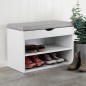 HI Schuhbank mit Bankauflage 60×30×45 cm HI Schuhbank mit Bankauflage 60×30×45 cm