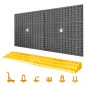 vidaXL Werkzeugwand 500x1000 mm 50 Haken PP vidaXL Werkzeugwand 500x1000 mm 50 Haken PP