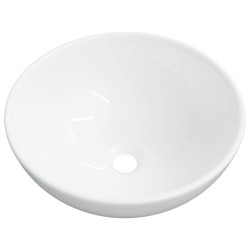   vidaXL Waschbecken Weiß 28x28x10 cm Keramik