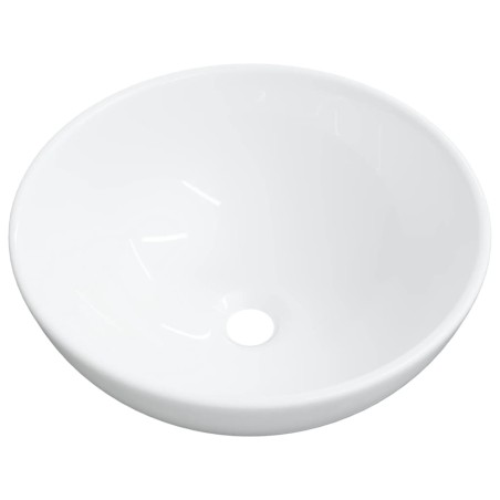   vidaXL Waschbecken Weiß 28x28x10 cm Keramik