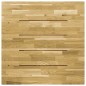 vidaXL Tischplatte Eichenholz Massiv Quadratisch 23 mm 70x70 cm vidaXL Tischplatte Eichenholz Massiv Quadratisch 23 mm 70x70 cm