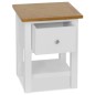 vidaXL Nachttisch 36x30x47 cm Massivholz Eiche vidaXL Nachttisch 36x30x47 cm Massivholz Eiche