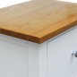 vidaXL Nachttisch 36x30x47 cm Massivholz Eiche vidaXL Nachttisch 36x30x47 cm Massivholz Eiche