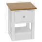 vidaXL Nachttisch 36x30x47 cm Massivholz Eiche vidaXL Nachttisch 36x30x47 cm Massivholz Eiche