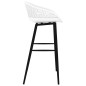 vidaXL Barhocker 4 Stk. Weiß vidaXL Barhocker 4 Stk. Weiß