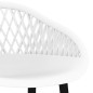 vidaXL Barhocker 4 Stk. Weiß vidaXL Barhocker 4 Stk. Weiß