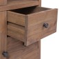 vidaXL Highboard 60 x 30 x 100 cm Massivholz Teak vidaXL Highboard 60 x 30 x 100 cm Massivholz Teak