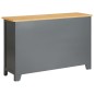 vidaXL Sideboard 110x33,5x70 cm Massivholz Eiche vidaXL Sideboard 110x33,5x70 cm Massivholz Eiche