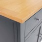 vidaXL Sideboard 110x33,5x70 cm Massivholz Eiche vidaXL Sideboard 110x33,5x70 cm Massivholz Eiche