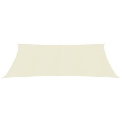 vidaXL Sonnensegel 160 g/m² Creme 4x7 m HDPE 