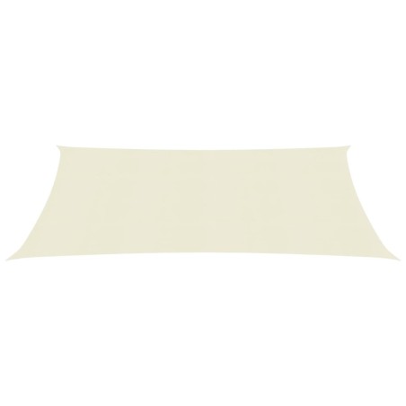 vidaXL Sonnensegel 160 g/m² Creme 4x7 m HDPE 