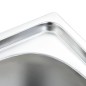 vidaXL Küchenspüle Doppelbecken mit Sieb & Siphon Edelstahl vidaXL Küchenspüle Doppelbecken mit Sieb & Siphon Edelstahl