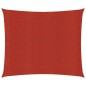 vidaXL Sonnensegel 160 g/m² Rot 6x6 m HDPE vidaXL Sonnensegel 160 g/m² Rot 6x6 m HDPE