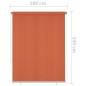 vidaXL Außenrollo 180x230 cm Orange vidaXL Außenrollo 180x230 cm Orange
