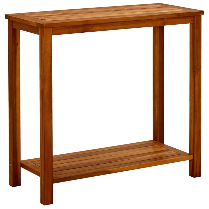 vidaXL Garten-Konsolentisch 80x35x75 cm Massivholz Akazie vidaXL Garten-Konsolentisch 80x35x75 cm Massivholz Akazie