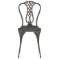 vidaXL 3-tlg. Bistro-Set Aluminiumguss Bronzen vidaXL 3-tlg. Bistro-Set Aluminiumguss Bronzen