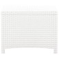 vidaXL Garten-Aufbewahrungsbox 60x54x41 cm PP Rattan Weiß vidaXL Garten-Aufbewahrungsbox 60x54x41 cm PP Rattan Weiß
