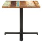 vidaXL Bistrotisch Quadratisch 80x80x75 cm Altholz Massiv vidaXL Bistrotisch Quadratisch 80x80x75 cm Altholz Massiv