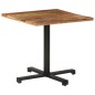 vidaXL Bistrotisch Quadratisch 80x80x75 cm Altholz Massiv vidaXL Bistrotisch Quadratisch 80x80x75 cm Altholz Massiv