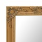 vidaXL Wandspiegel im Barock-Stil 60x40 cm Golden vidaXL Wandspiegel im Barock-Stil 60x40 cm Golden
