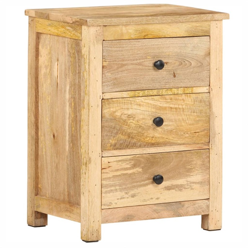 vidaXL Nachttisch 45x35x60 cm Massivholz Mango vidaXL Nachttisch 45x35x60 cm Massivholz Mango