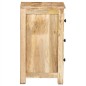 vidaXL Nachttisch 45x35x60 cm Massivholz Mango vidaXL Nachttisch 45x35x60 cm Massivholz Mango