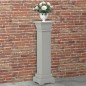 vidaXL Klassischer Säulen-Pflanzenständer Grau 17x17x66 cm MDF vidaXL Klassischer Säulen-Pflanzenständer Grau 17x17x66 cm MDF