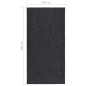 vidaXL Schmutzfangläufer 100x200 cm Anthrazit vidaXL Schmutzfangläufer 100x200 cm Anthrazit